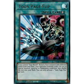 YuGiOh Toon Chaos Ultra Rare Toon Page-Flip TOCH-EN004