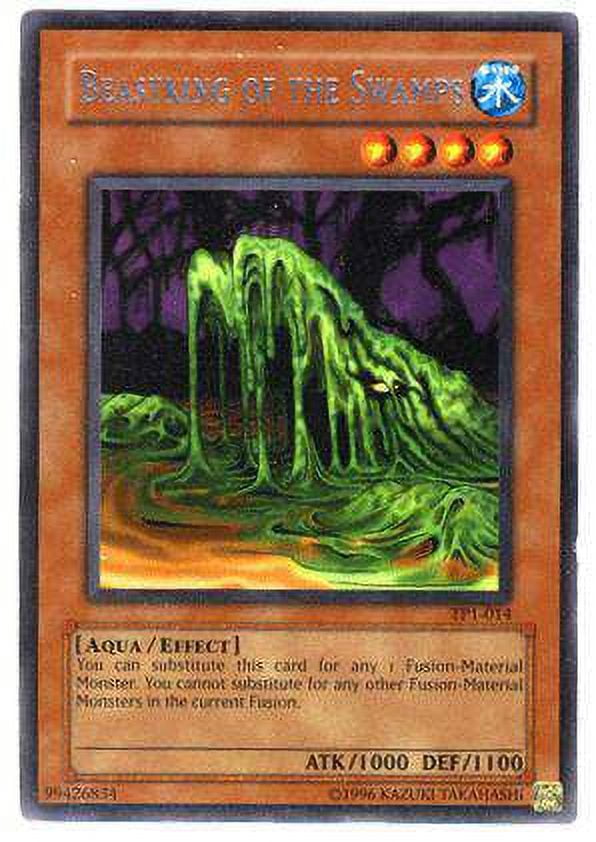YuGiOh Tournament Pack 1 Rare Beastking of the Swamp TP1-014