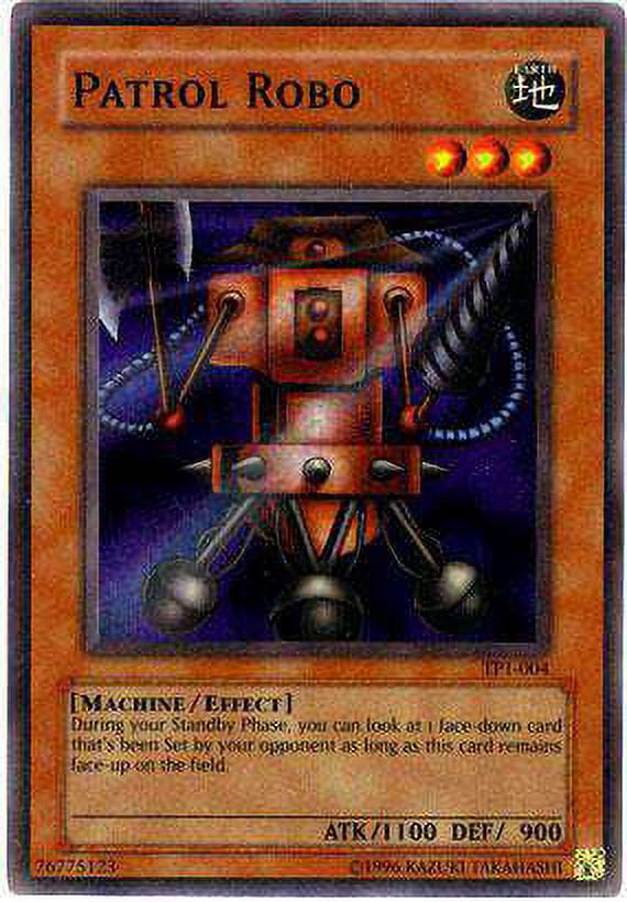 YuGiOh Tournament Pack 1 Super Rare Patrol Robo TP1-004