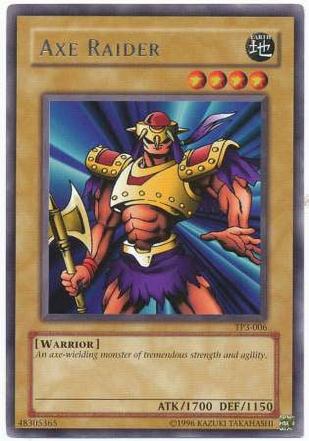 YuGiOh Tournament Pack 3 Rare Axe Raider TP3-006