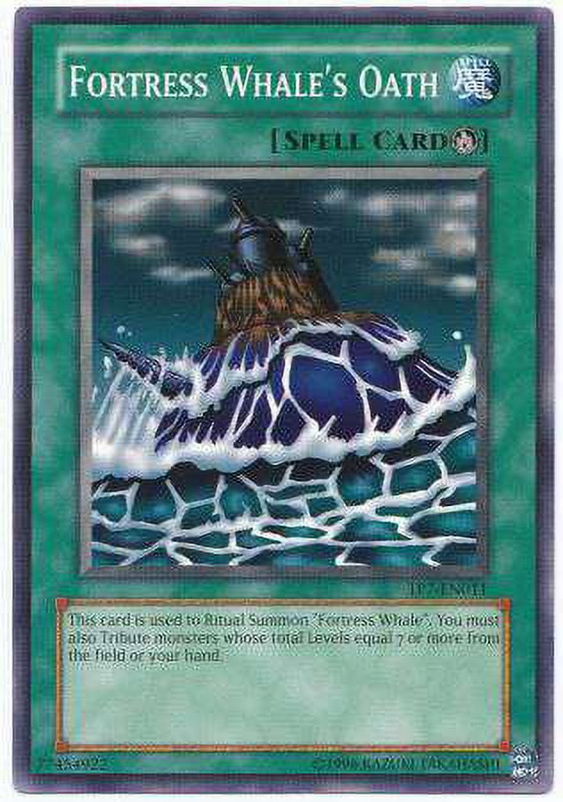 YuGiOh Tournament Pack 7 Common Fortress Whale's Oath TP7-EN011 YuGiOh Tournament Pack 7 Common Fortress Whale's Oath TP7-EN011