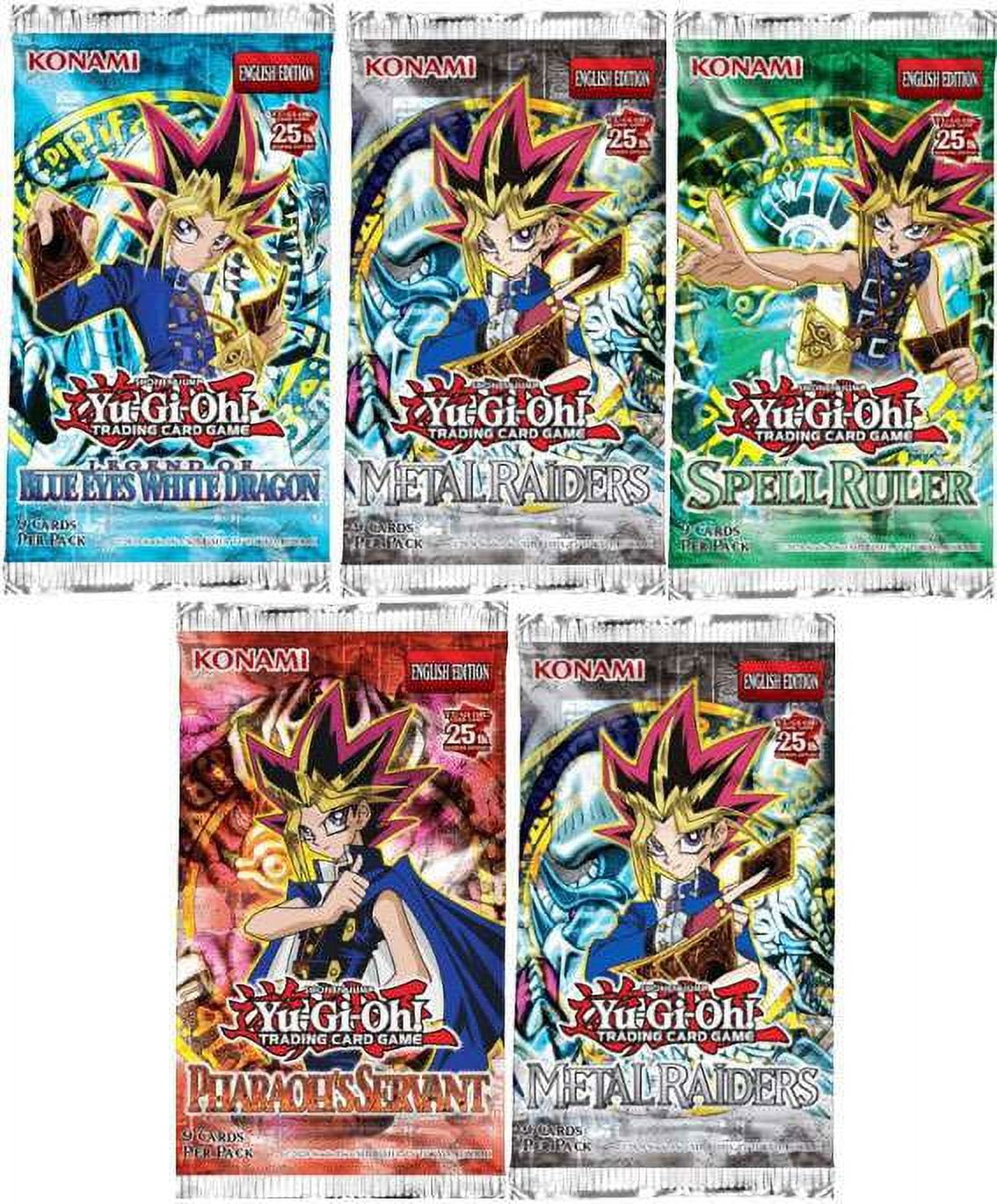 Walmart Exclusive: YuGiOh 25th Anniversary Card Game - 5 Walmart Exclusive: YuGiOh 25th Anniversary Card Game - 5