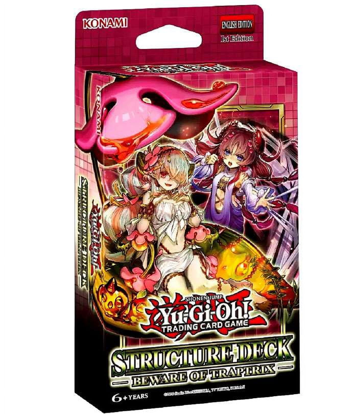 YuGiOh Trading Card Game Beware of Traptrix Structure Deck (46 Cards