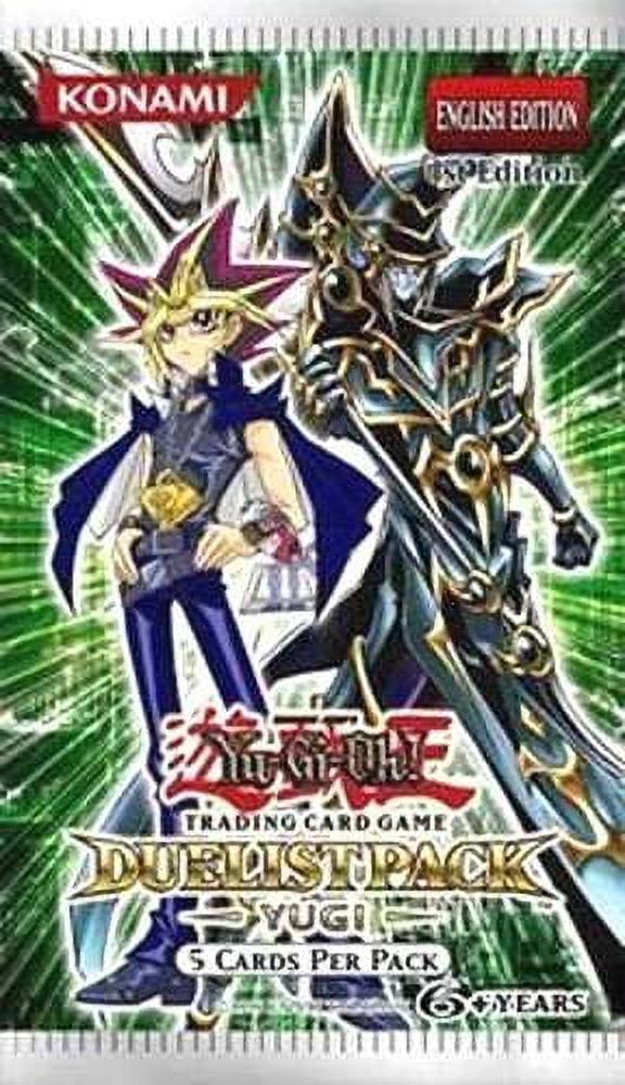 YuGiOh Trading Card Game Duelist Pack: Yugi (1st Edition) Booster Pack (5 Cards)
