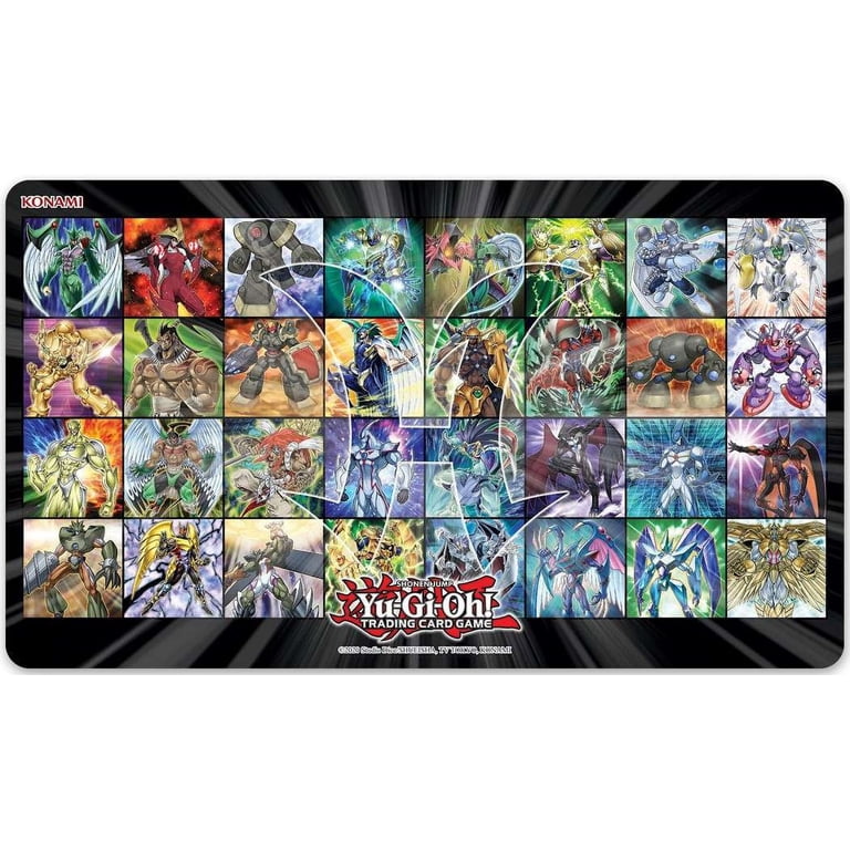 yugioh card game mat Transcend Cards 2 Player Duel Link Zones Custom Playmat quality materials I made the “Millennium Board”