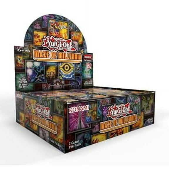 YuGiOh Trading Card Game Maze of Millennia Booster Box (24 Packs)