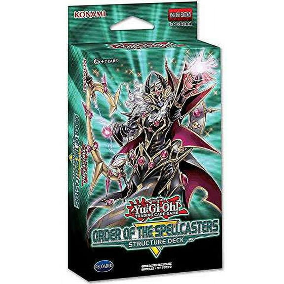 Yu-Gi-Oh! Cards Order of The Spellcasters Structure Deck | 3 Super Rares | 2 Ultra Rares