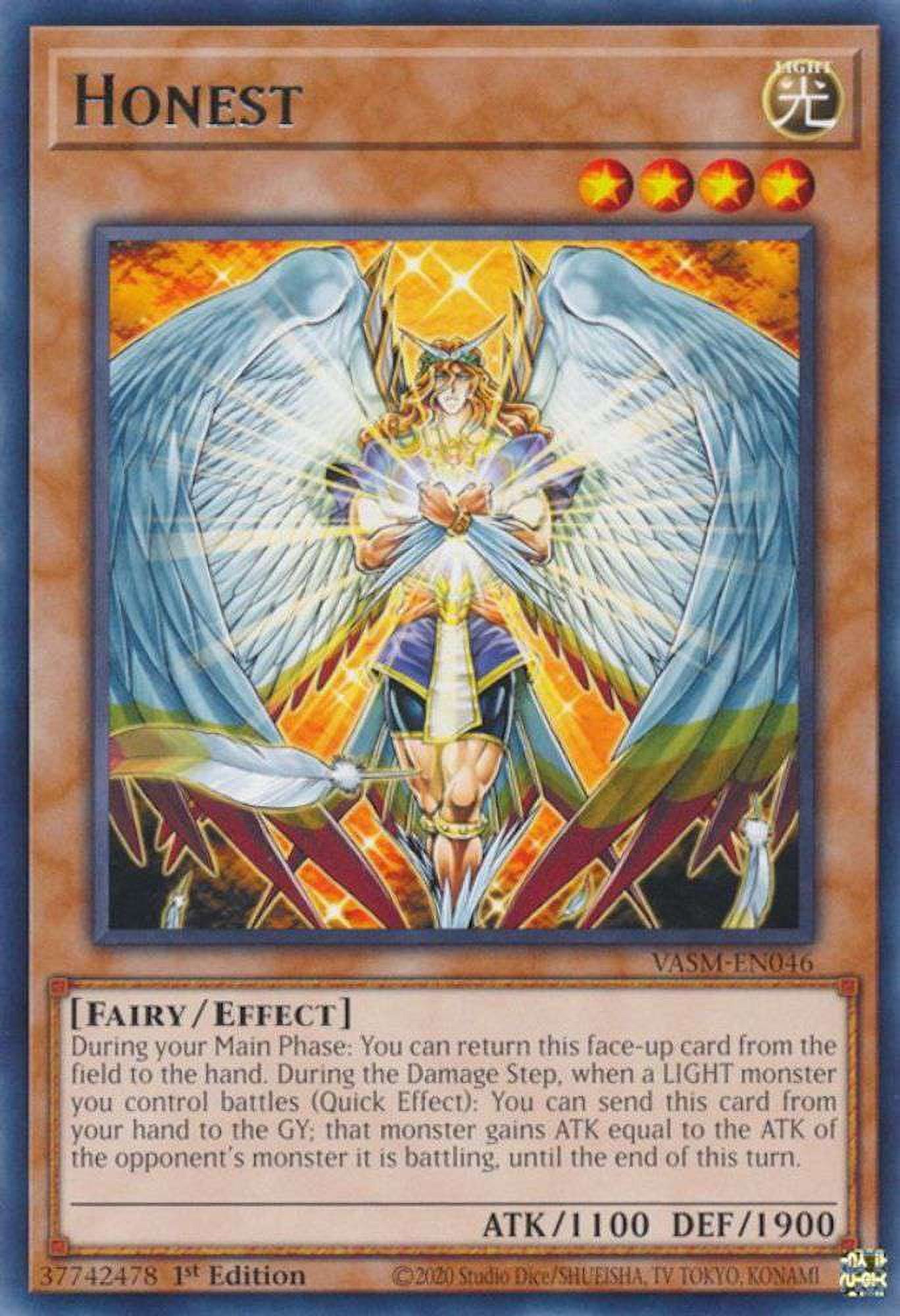 YuGiOh Valiant Smashers Collector Rare Collector's Rare Honest VASM-EN046