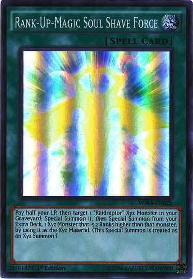 YuGiOh Wing Raiders Super Rare Rank-Up-Magic Soul Shave Force WIRA-EN028 - Walmart.com YuGiOh Wing Raiders Super Rare Rank-Up-Magic Soul Shave Force WIRA-EN028 - Walmart.com