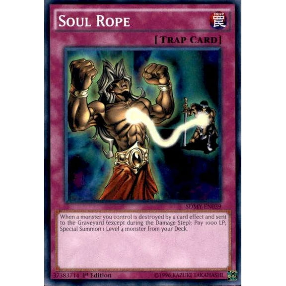 YuGiOh Yugi Muto Structure Deck Common Soul Rope SDMY-EN039