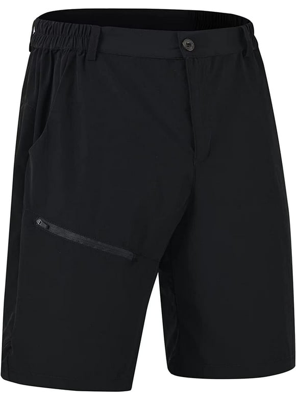 YuKaiChen Men's Quick Dry Lightweight Stretch Cargo Hiking Shorts with 6 Pockets