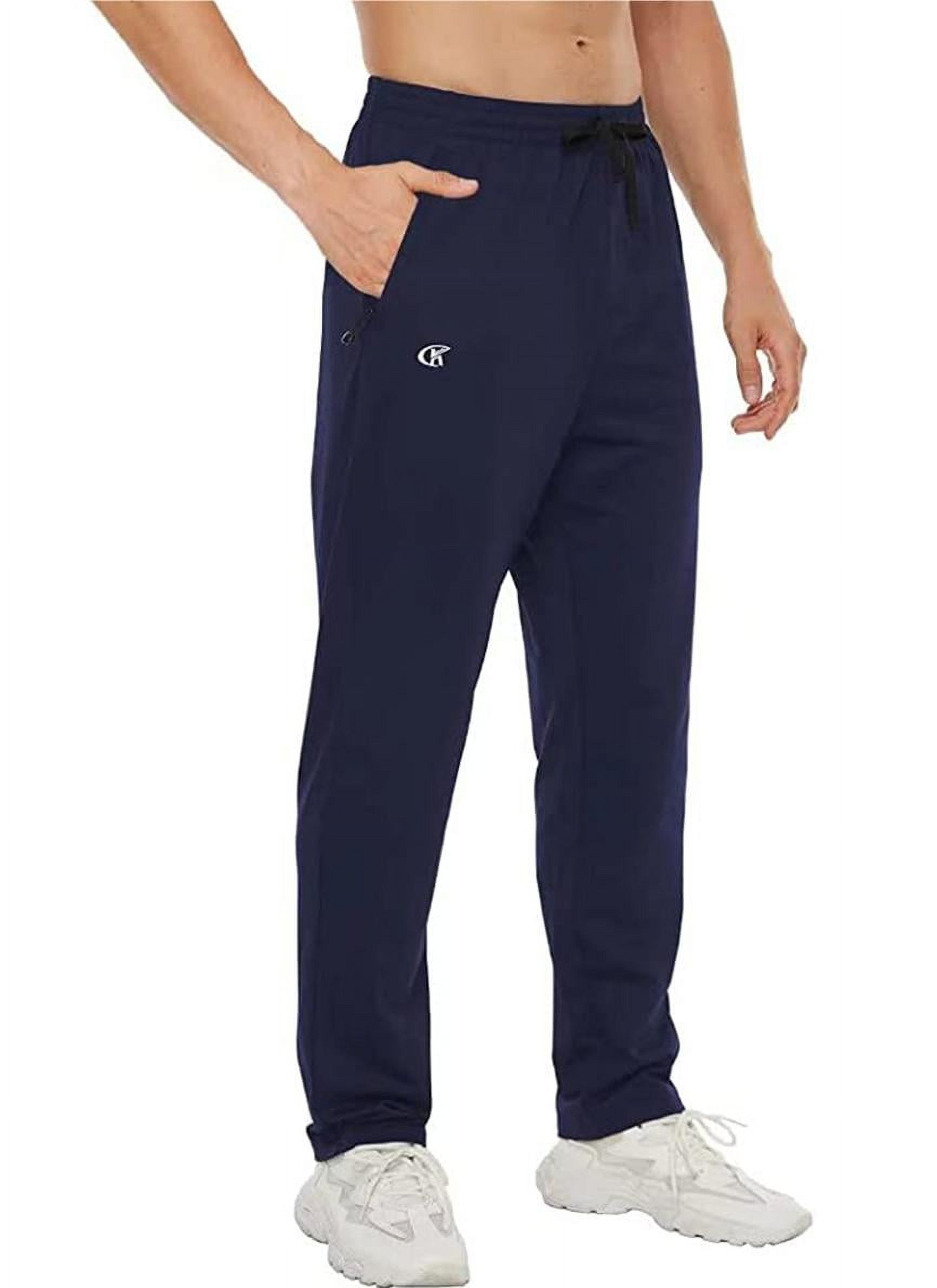 YuKaiChen Men's Running Pants Lightweight Joggers Athletic Pants with ...