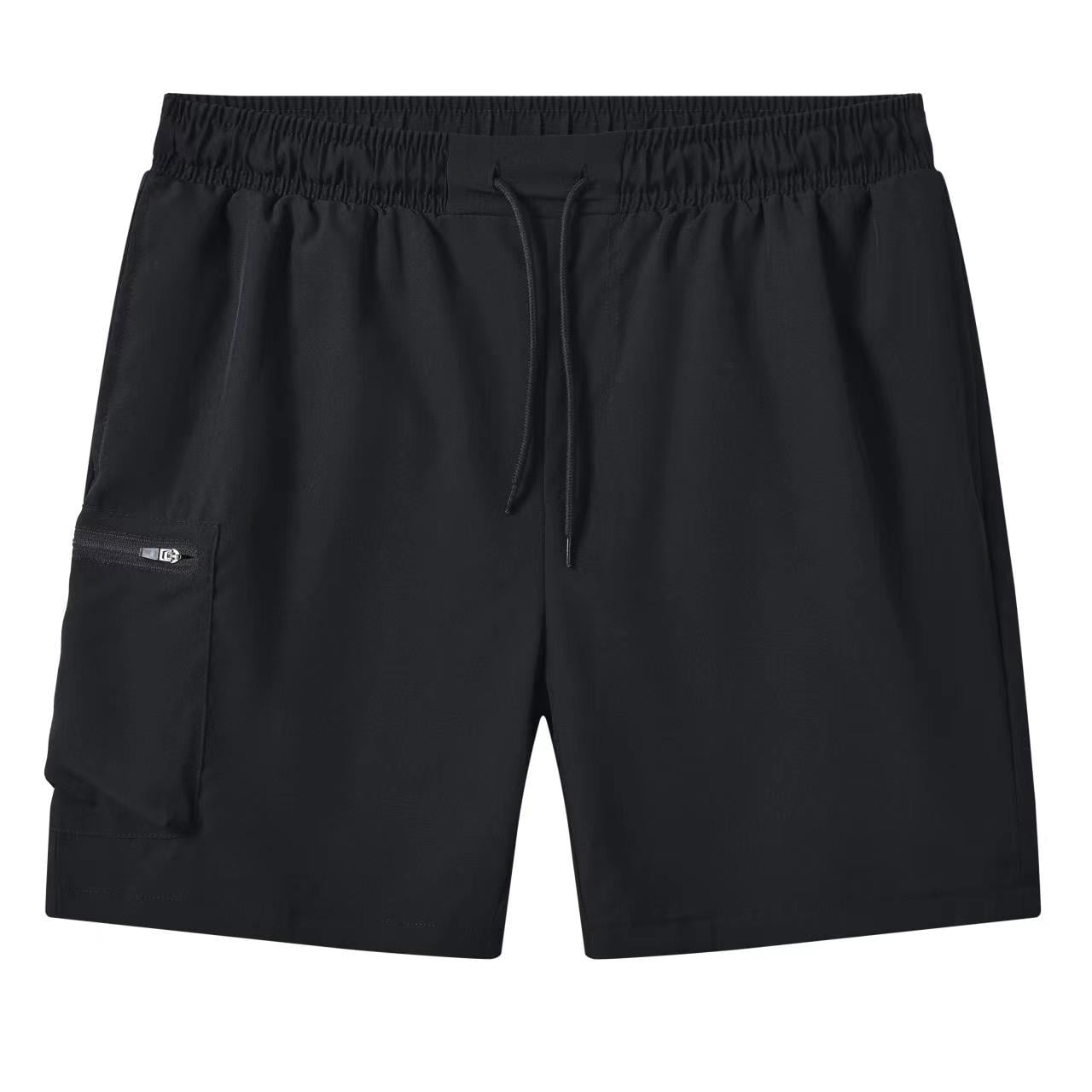 YuKaiChen Men's Swim Shorts Quick Dry Beach Shorts with Zip Pockets and