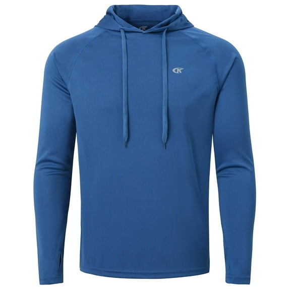 YuKaiChen Men's Sun Shirts UPF 50+ Protection Hoodie Rash Guard Shirt SPF UV Shirt Long Sleeve Fishing Outdoor Lightweight
