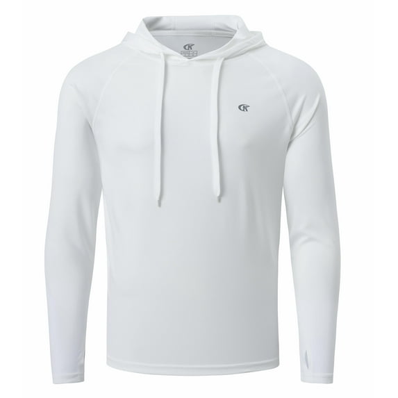 YuKaiChen Men's Sun Shirts UPF 50+ Protection Hoodie Rash Guard Shirt SPF UV Shirt Long Sleeve Fishing Outdoor Lightweight