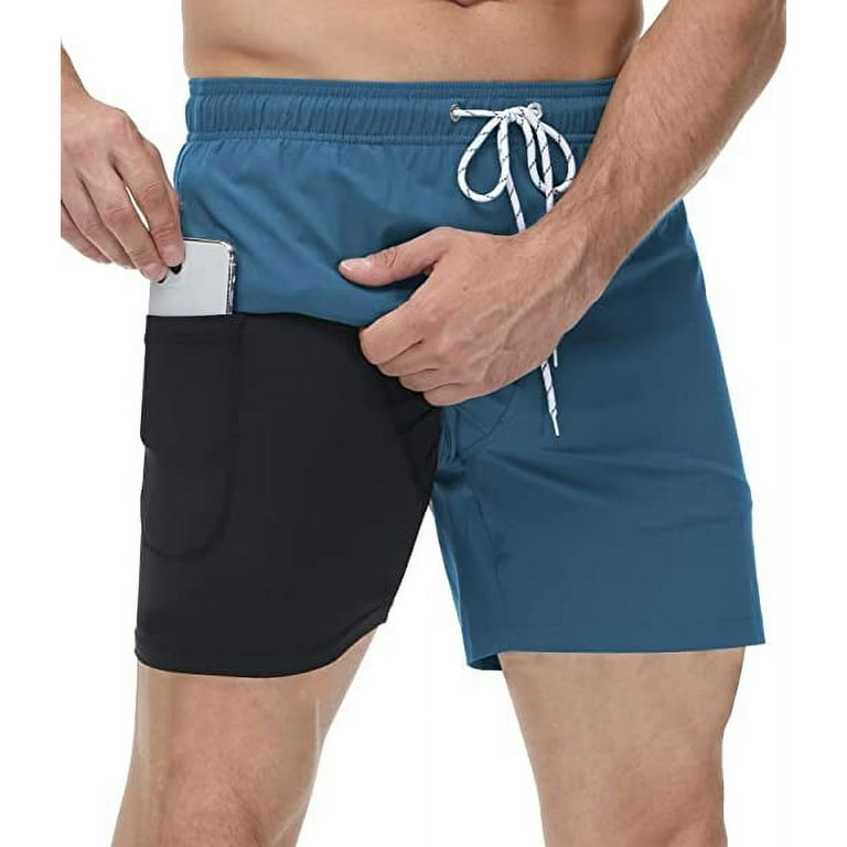 Mens swim trunks store with zipper pockets