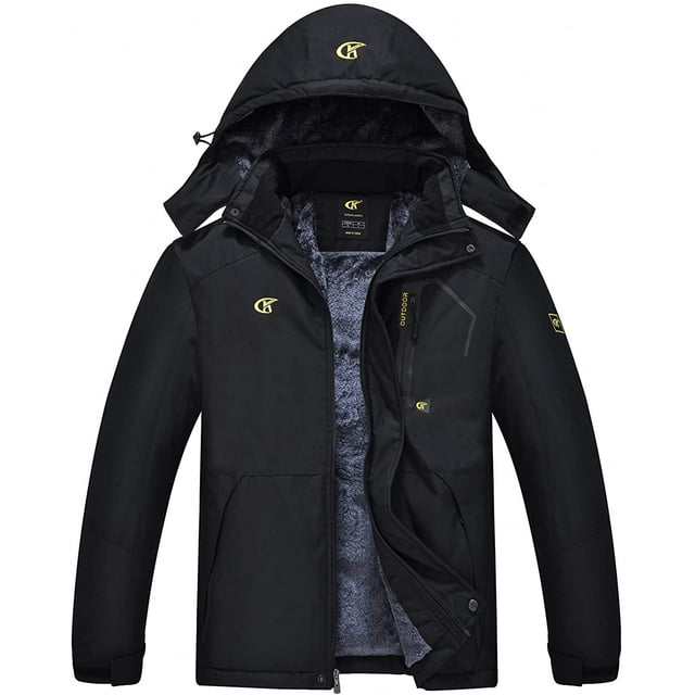 YuKaiChen Men's XL Ski Jacket, Waterproof, Windproof, Mountain Snow
