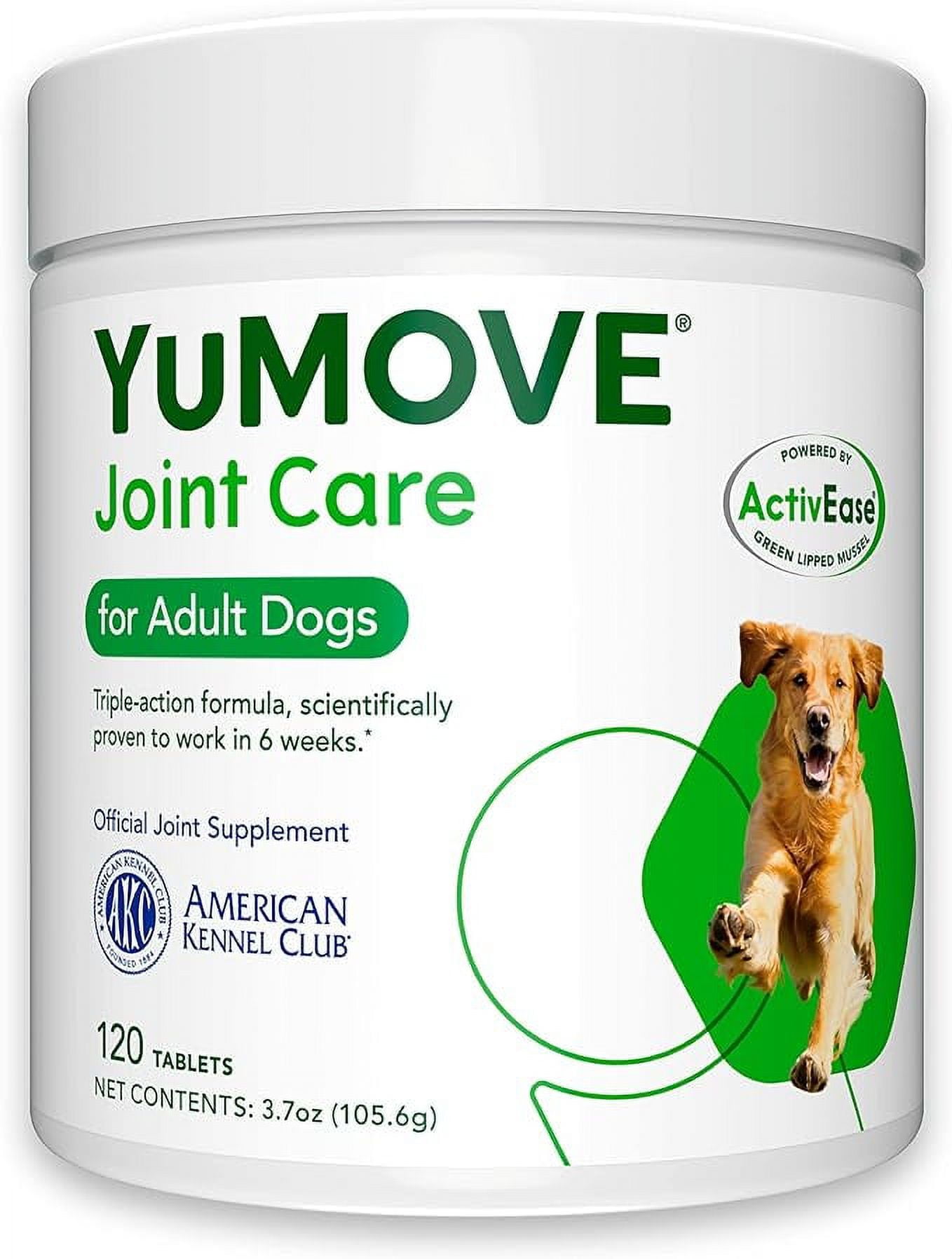 YuMOVE Adult Dog Tablets Hip and Joint Supplement for Dogs with Glucosamine, Chondroitin