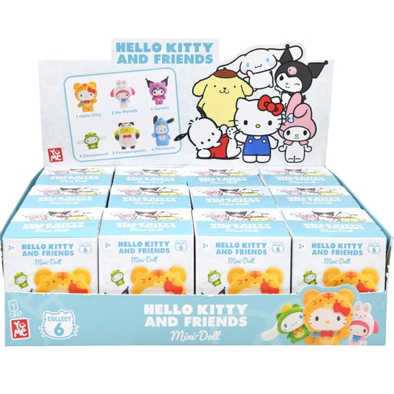 YuMe Hello Kitty and Friends 5cm Mini Doll Forest Friends Series( 1 PIECE ONLY)