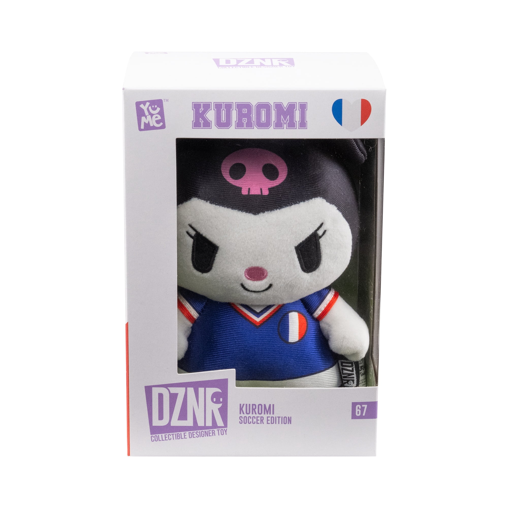 YuMe Hello Kitty and Friends DZNR Soccer Edition Kuromi France