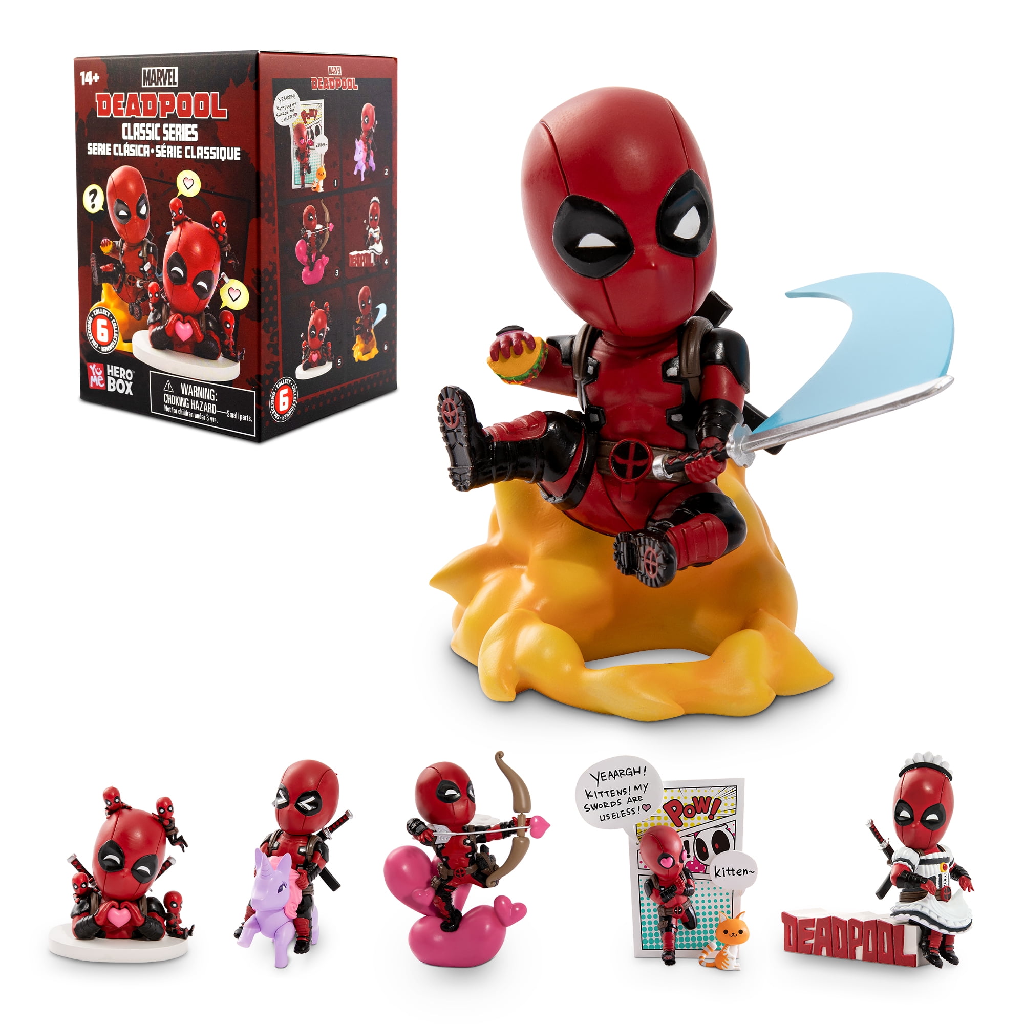 YuMe Hero Box Deadpool - Classic Series (1 Pack) - Walmart.com