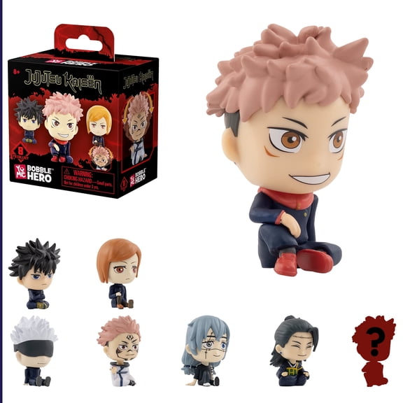 YuMe Jujutsu Kaisen Bobble Hero Blind Box Series 2 Collectible Figure, 1 Blind Box