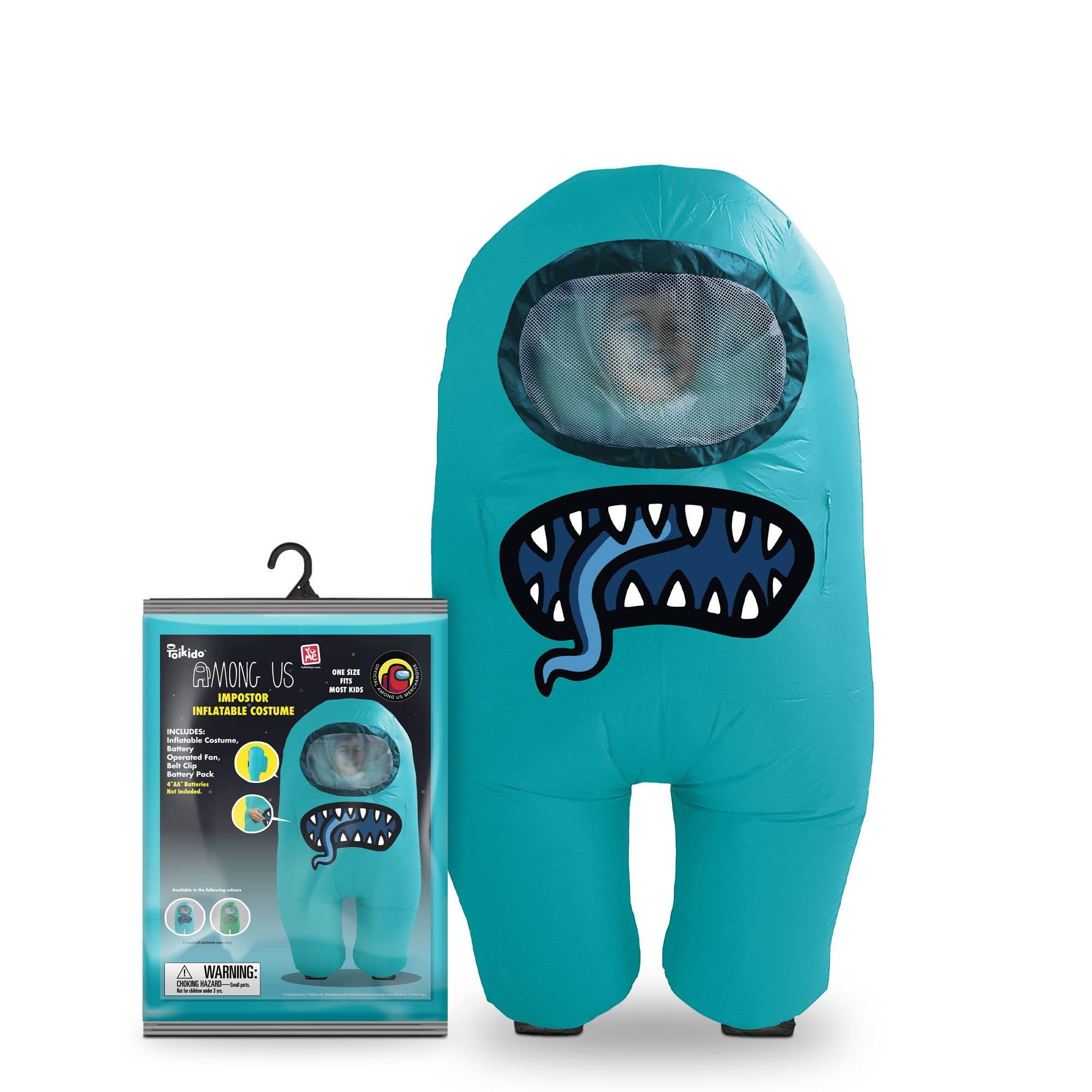 YuMe Official Among Us Toys Inflatable Kids Halloween Cosplay Costume