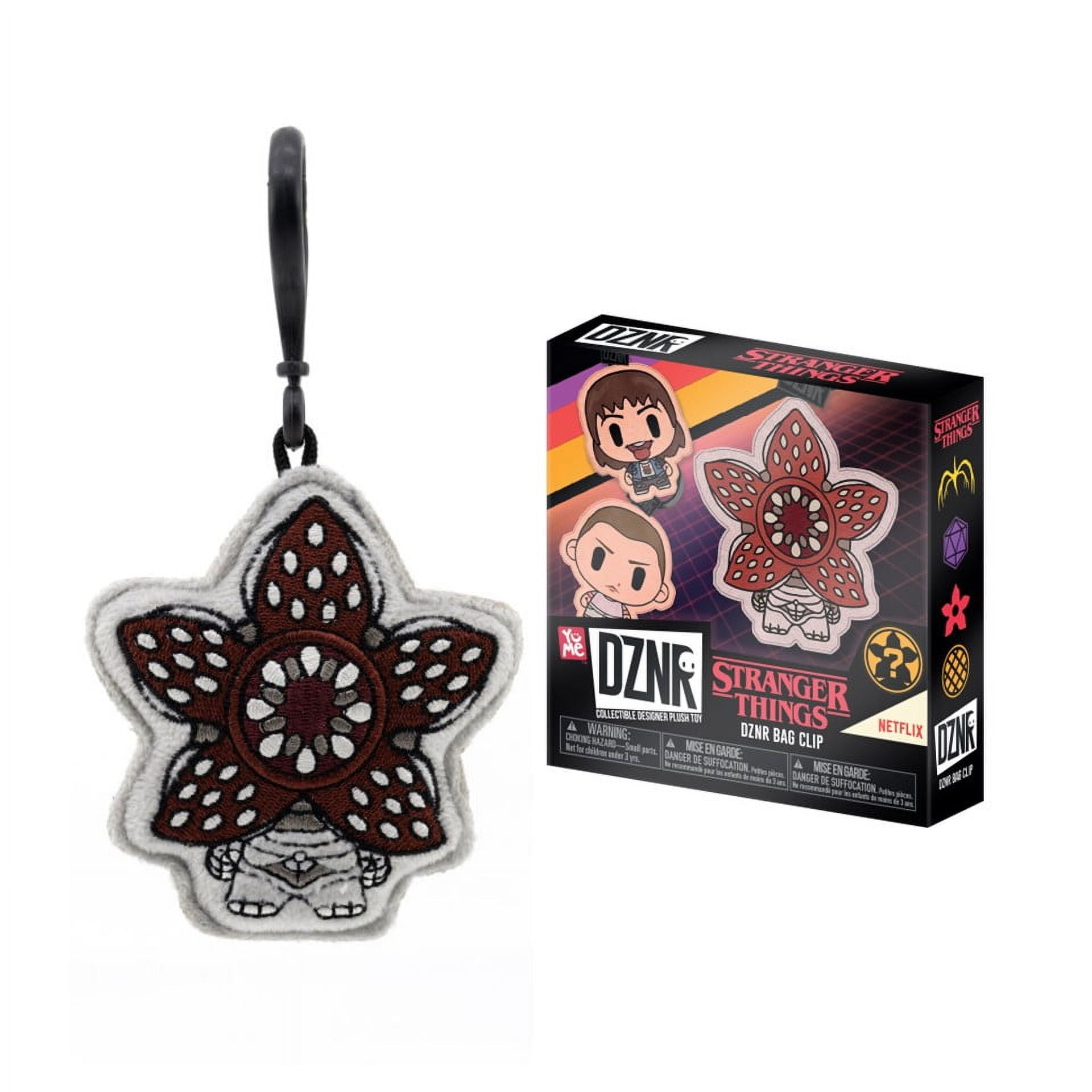 YuMe Official Netflix Stranger Things Bag Clip DZNR Plush Blind
