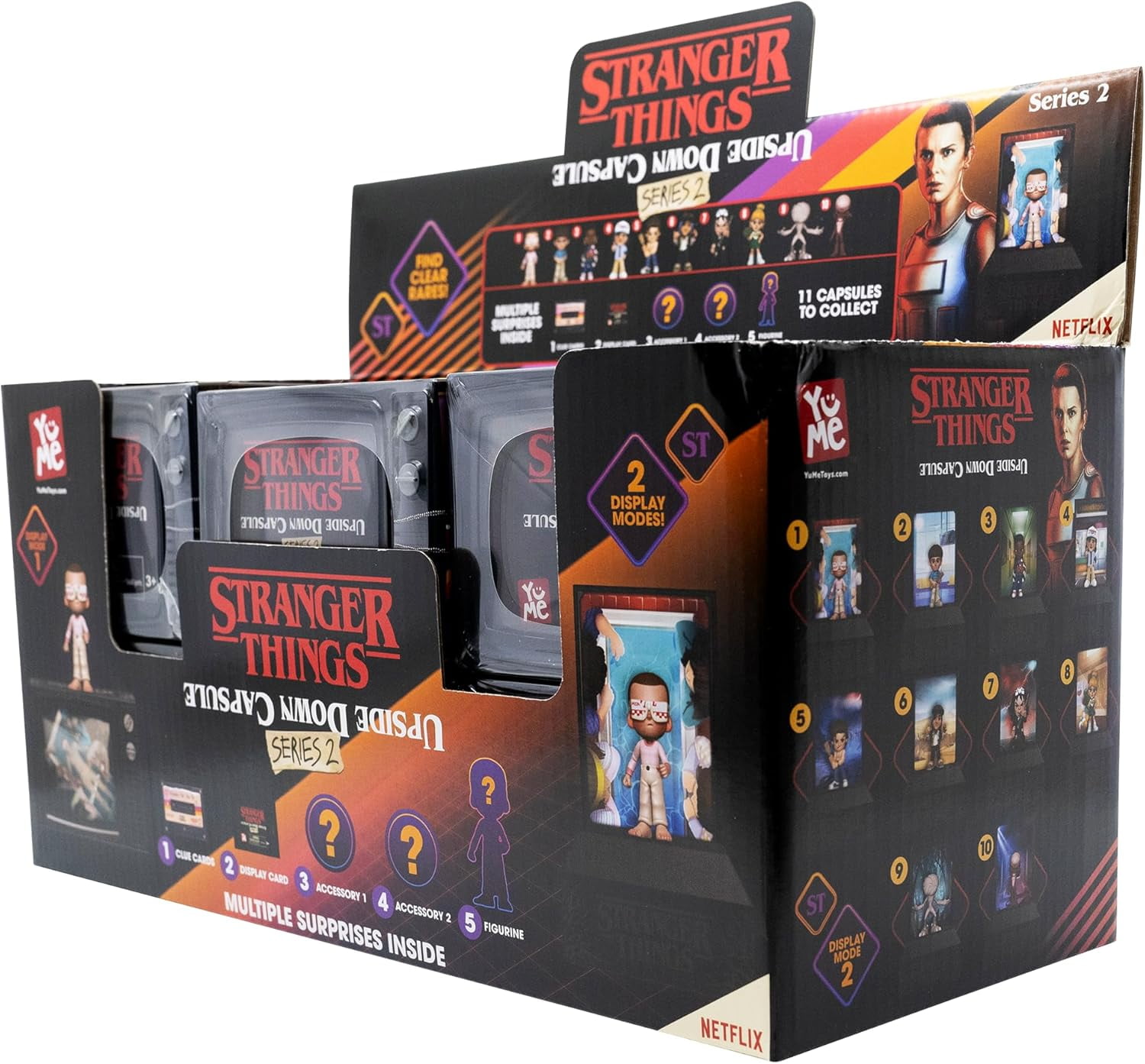 YuMe Official Stranger Things Upside Down Mystery Capsules Series