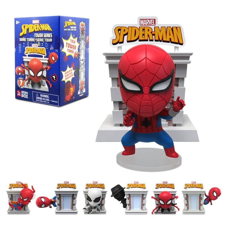 Spiderman tower toy walmart on sale