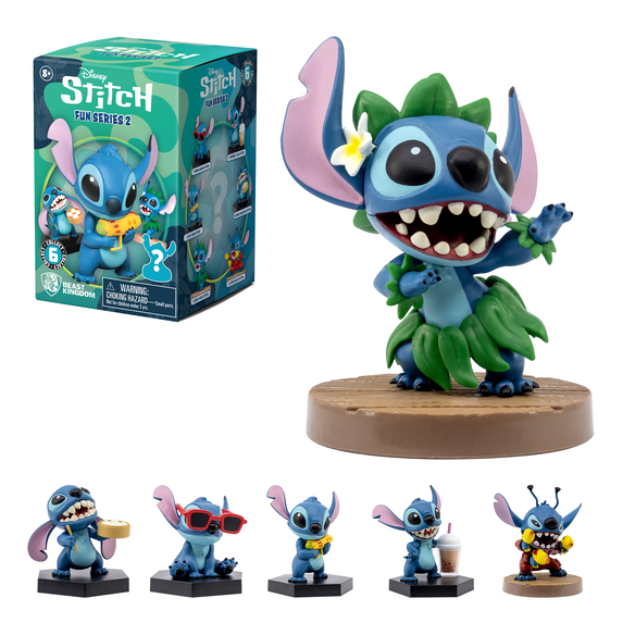 YuMe Stitch Hero Box Blind Box Fun Series 2 - Single Blind Box
