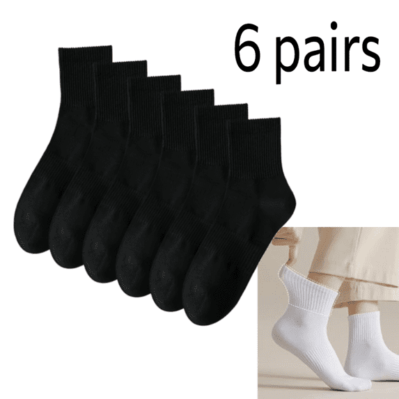 YuPan Mens Athletic Cotton Quarter Crew Socks Moisture Wicking Odor Control Arch Support Compression Running Socks for men