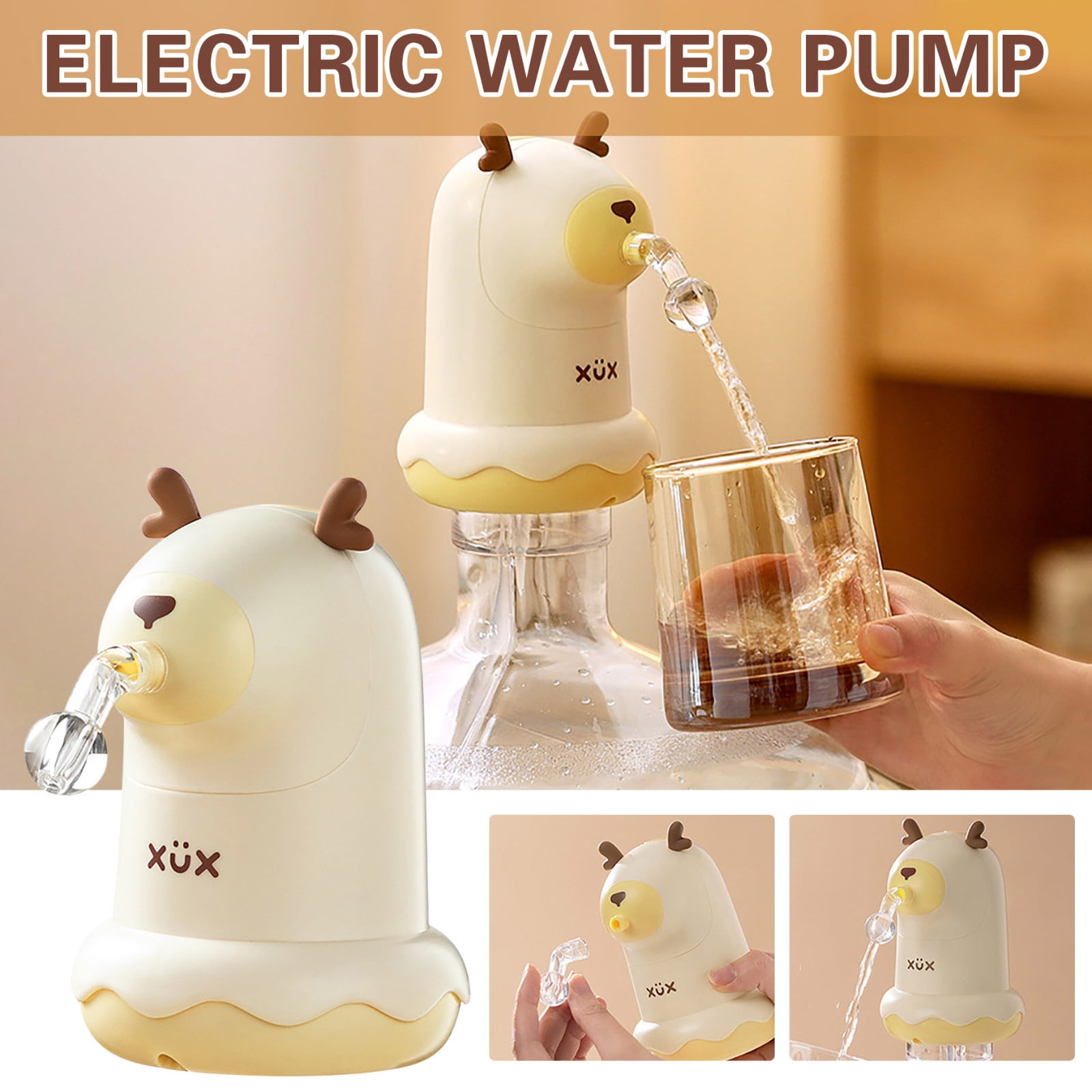 YuXinYang Kitchen Tools,Barreled Water Pump, Electric Water Press, Pure Water Dispenser, Water Pump, Water Suction, Automatic Water Outlet, Divine Device, Water Intake,Cooking