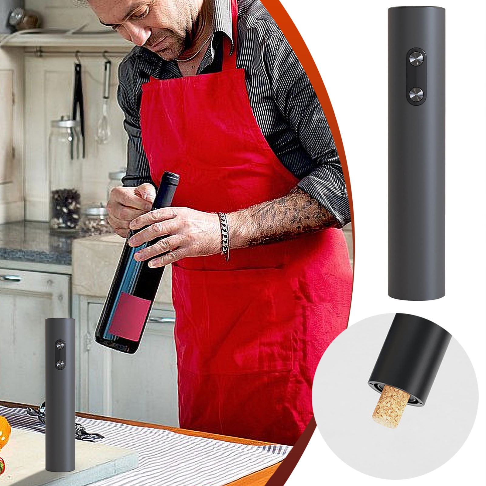 YuXinYang Kitchen Tools,Household Electric Wine Bottle Opener,Cooking