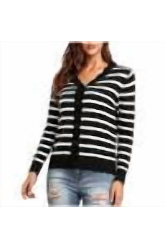 Boho Tops for Older Women V-Neck Long Sleeve Circle Tops - Self Tie for Fall Black S