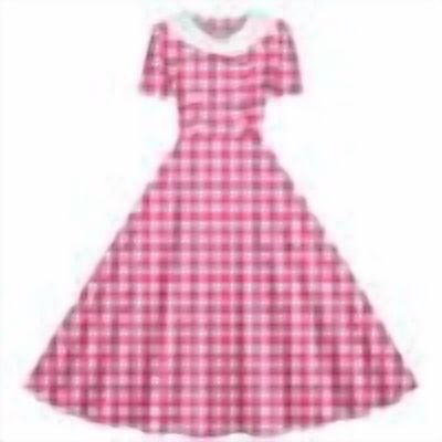 YuXingFu Dresses for Women 2026 Mid-Length Plus Size Womens Dress Short Sleeve Solid Color Casual Summer Hot Pink XXL