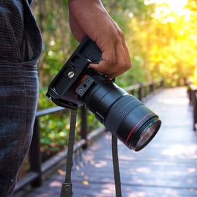 YuYiSan Adjustable Retro Camera Shoulder Strap with Quick Release Buckle, Camera Rope for and Mirrorless Cameras