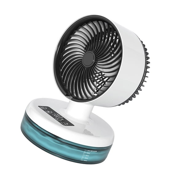 YuYoulan USB Power Misting Cooling Fan 900mL 3 Speed Air Circulation Fan Electric Fan