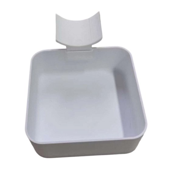 YuYoulan Washer Outlet Drain Tray 2 Piece Set with Square Raised Side Shape