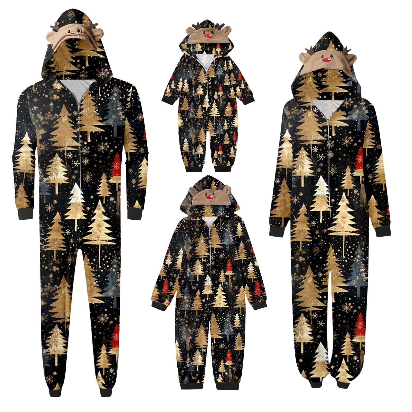 YuYuBao Family Matching Pajamas Sleepwear Christmas Cute Deer Print ...