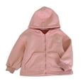 thumbnail image 1 of YuYuBao Toddler Boys Hoodies Hooded Coat Jacket Outerwear Zipper Warm Winter Kids Baby Girls Boys Pullovers Outwear, 1 of 4
