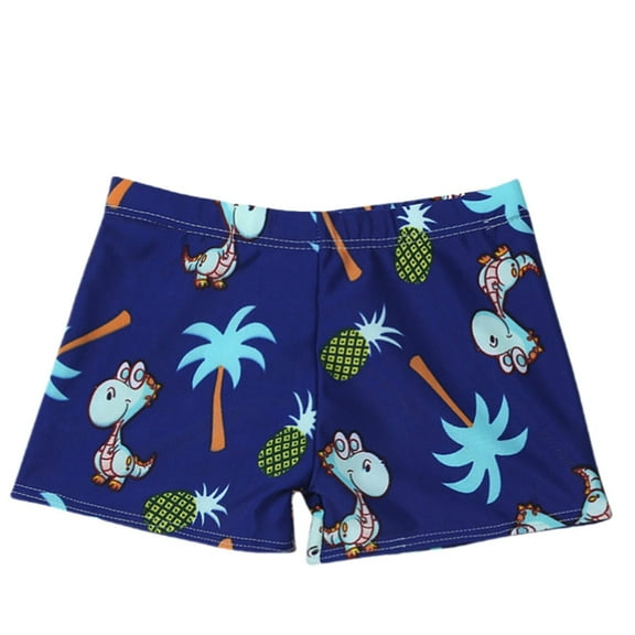 YuYuBao Toddler Boys Swim Trunks Tropical leaves Print Quick Dry Beach Board Shorts Swimsuit Kids Boys Swimwear, 2-4 Years