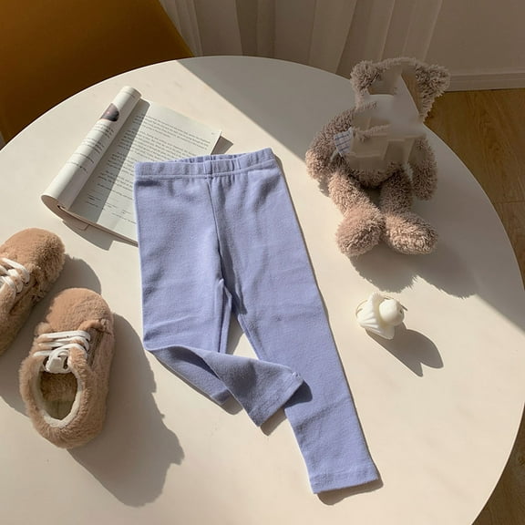 YuYuBao Toddler Girls Leggings Girls Pants Stretch High Waist Leggings Soft And Breathable Leggings