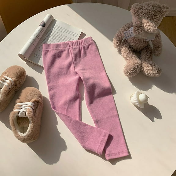 YuYuBao Toddler Girls Leggings Girls Pants Stretch High Waist Leggings Soft And Breathable Leggings
