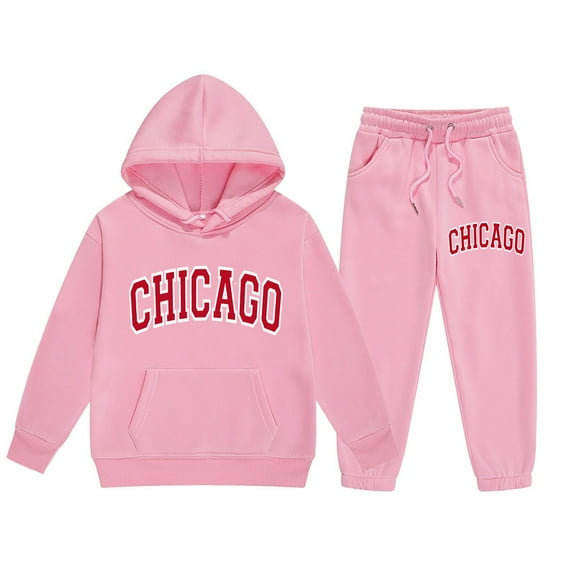 YuYuBao Toddler Girls Outfits Sets Long Sleeve Letter Print Hoodies And Long Pants Sets Kids Boys Girls Outfits