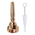 thumbnail image 1 of Yuan 1 Set/2PCS 3C Trumpet Mouthpiece with Mouthpiece Brush Instrument Supply, 1 of 7