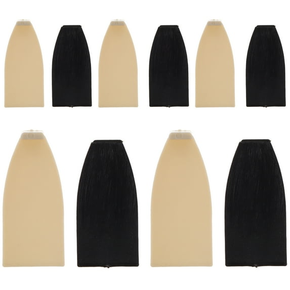Yuan 10pcs Plastic Cello Bow Tips Violin Cello Viola Accessories Cello Bow Parts