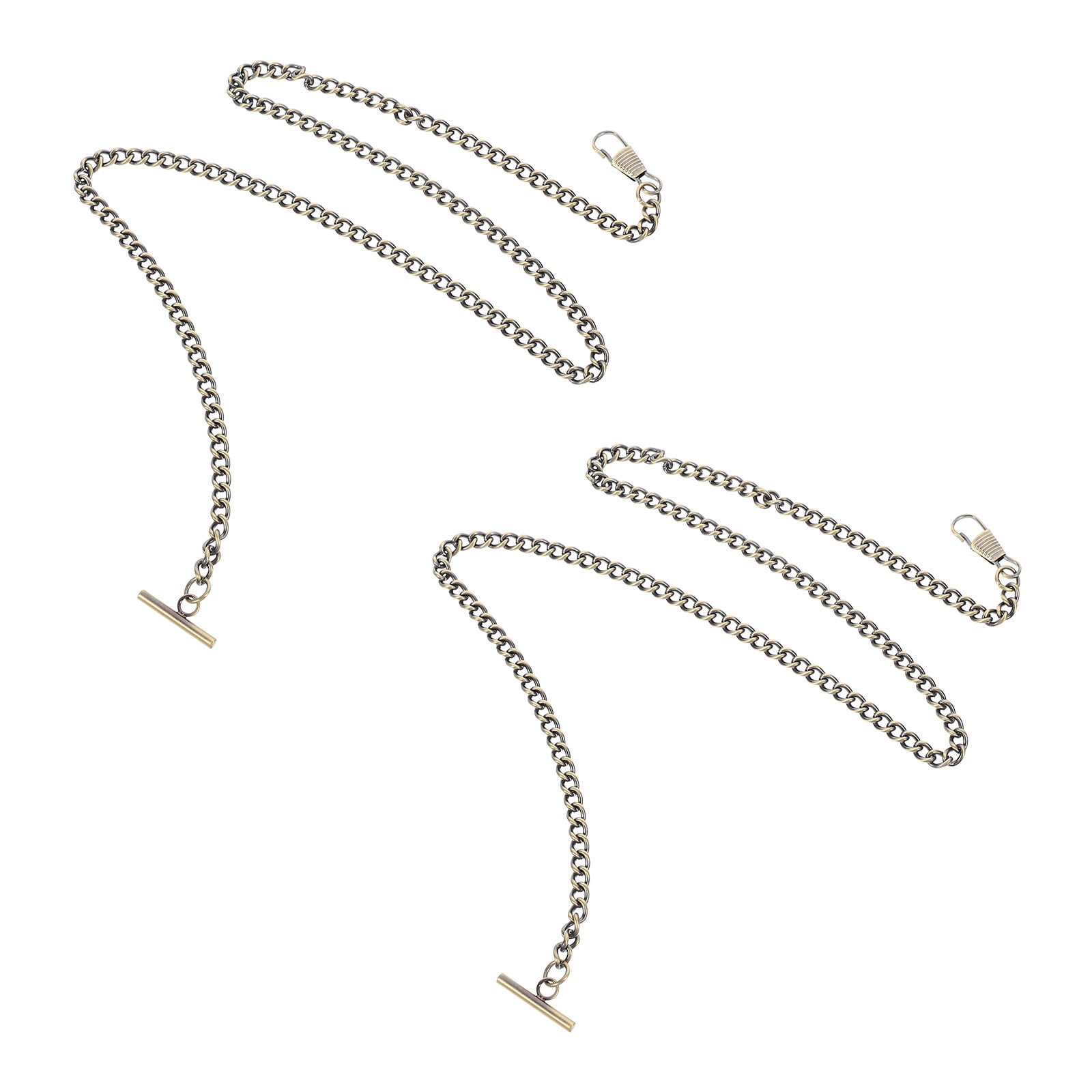 Yuan 2pcs Fashion Pocket Watch Chain Pocket Watch Hanging Clothing