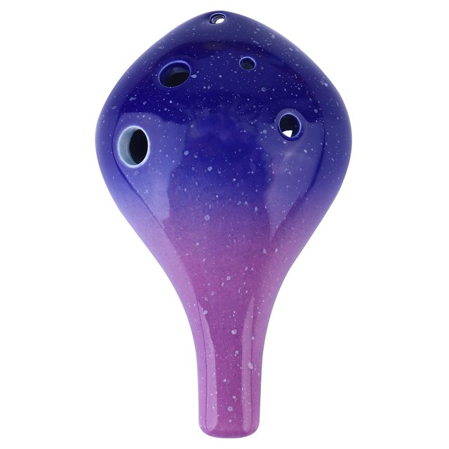 Yuan 6 Holes Ceramic Ocarina Bottle Style Ocarina Musical Instrument