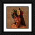 thumbnail image 1 of Yuan, Kiki 15x15 Black Ornate Wood Framed with Double Matting Museum Art Print Titled - HANA, 1 of 4